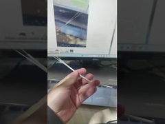 Inrichting ftth drop kabel wit LSZH, G657A2 G657A1