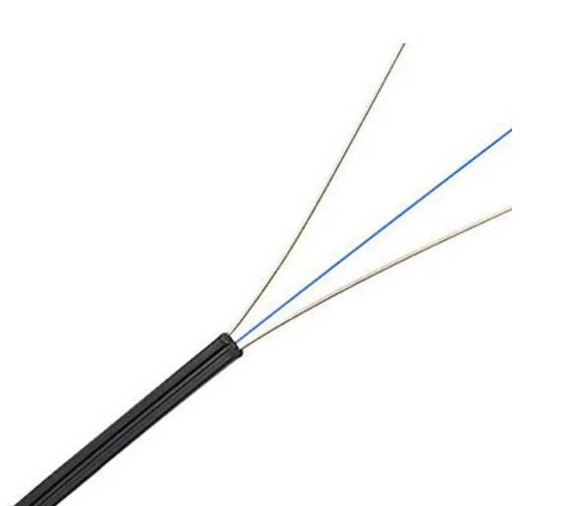 FTTH Drop Cable Indoor 1/2 cores Bow-Type FRP/Steel Sterkte lid