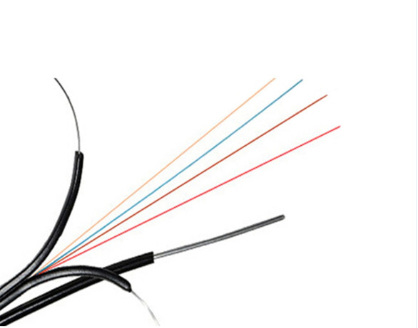 FTTH-kabel binnen- en buitenruimte zelfdragende platte kabel GJYXCH 4 kernen