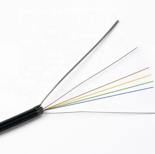FTTH-kabel binnen- en buitenruimte zelfdragende platte kabel GJYXCH 4 kernen