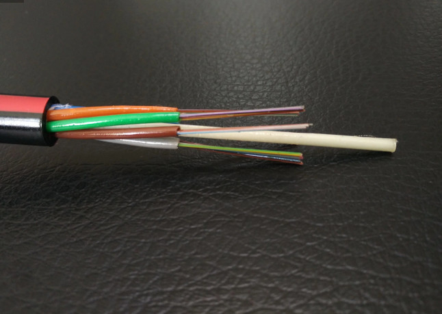 Single Mode Multi Core Stranded Loose Tube FRP GYFTY Glasvezelkabel 2-36 kernen