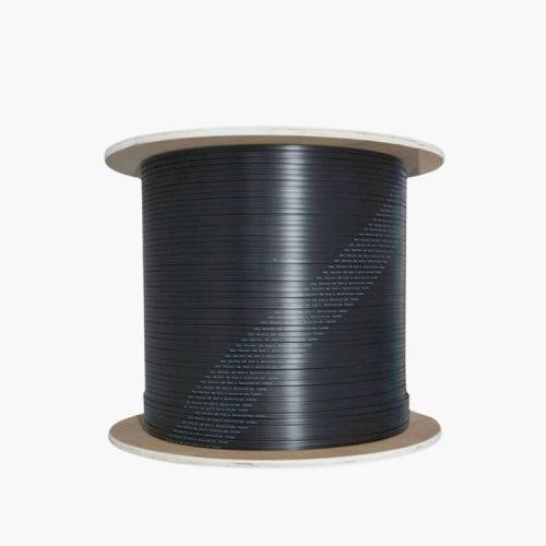 Buiten Single-mode zelfhoudende GYXTW gepantserde glasvezel kabel met twee stalen boodschapper