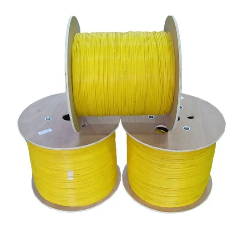 GJFJBV-optische glasvezelkabel voor binnenshuizen met een sterkte-lid van aramide-garens en PVC/LSZH-inwendige omhulsel