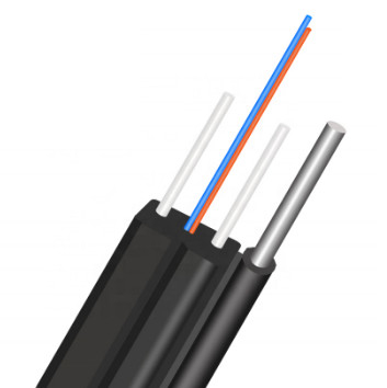 Single Mode 4 Core Indoor G657A Lszh Glasvezel Kabel Outdoor FTTH Drop Kabel