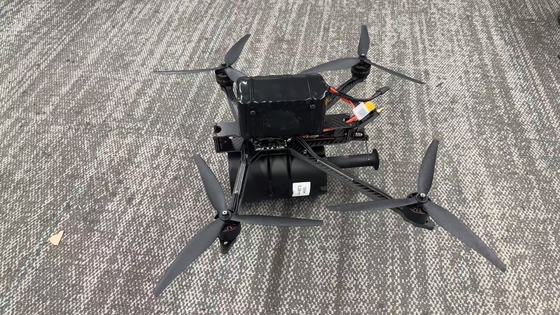 Professionele FPV Fiber Quadcopter Drone klaar om te vliegen 30km/roll Ultra licht gewicht - hoge treksterkte - interne tot externe bedrading